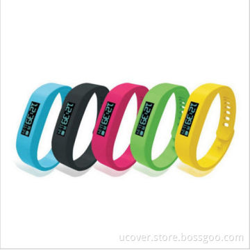 Healthy Bluetooth Wrist Band with Calorie Counter Pedometer and Sleep Monitor